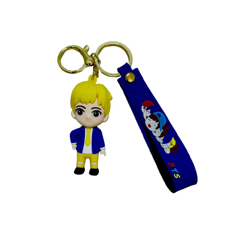 BTS Model 3 Rubber Keychain