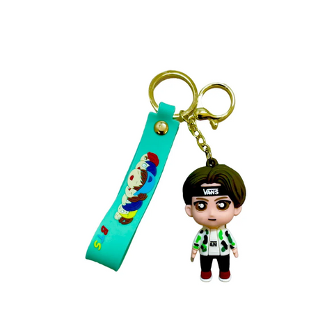 BTS Model 5 Rubber Keychain