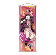 Demon Slayer Nezuko Attacking Fabric Poster