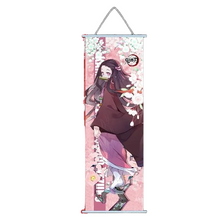 Demon Slayer Nezuko Attacking Fabric Poster