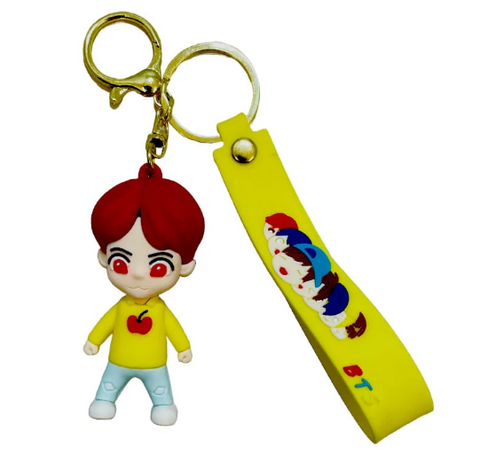 BTS Model 7 Rubber Keychain