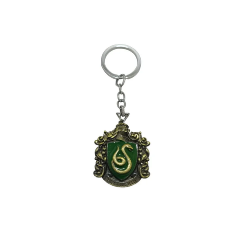 Slytherin House Metal Keychain