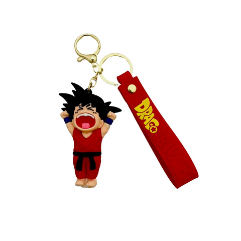 Kid Goku V2 Rubber Keychain