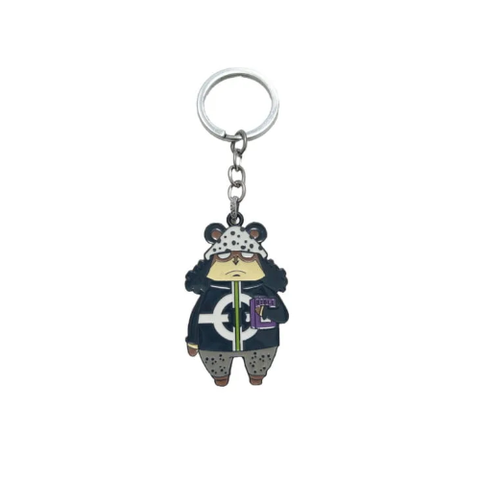 Bear Metal Keychain