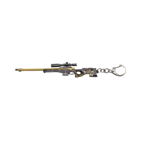 PUBG Gun 6 Metal Keychain