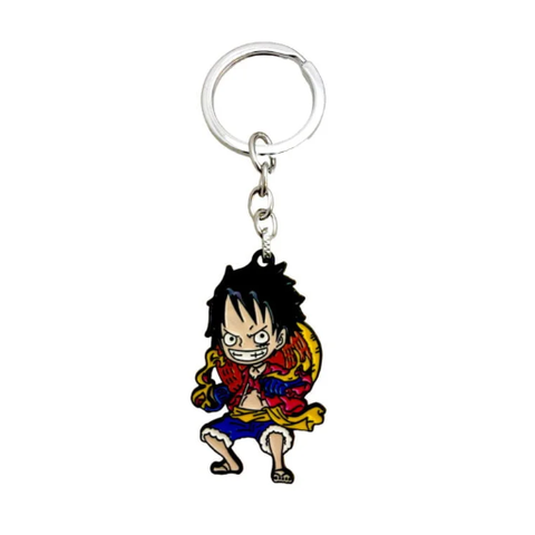 Luffy Metal Keychain