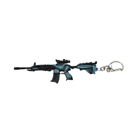 PUBG Gun 2 Metal Keychain