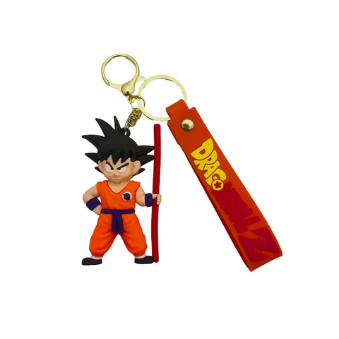 Kid Goku V1 Rubber Keychain