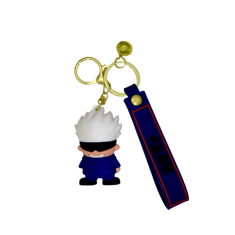 Gojo Satoru Rubber Keychain