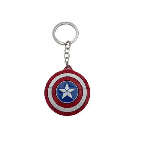 Captain America Spinner Keychain