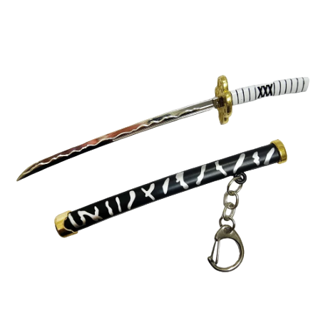 Demon Slarey Katana Keychain Model 28