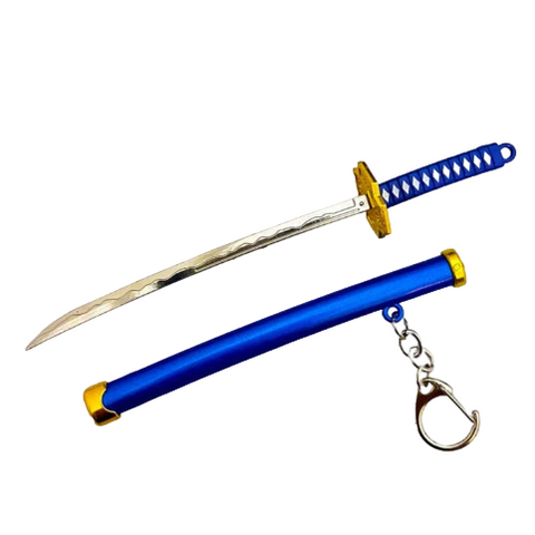 Zoro Blue Katana Keychain