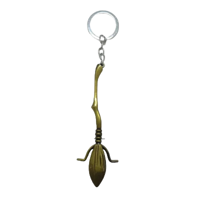 Harry Potter Broom Metal Keychain