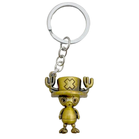 Chopper Metal Keychain