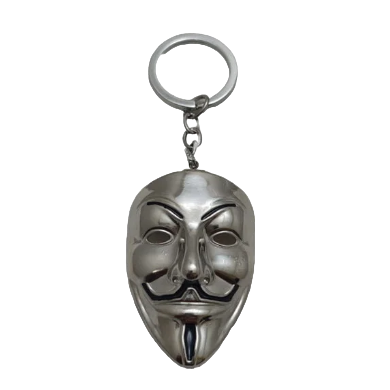 V For Vendetta Metal Keychain