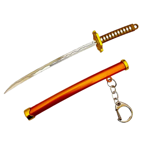 Zoro's Orange Yubashiri Katana Keychain