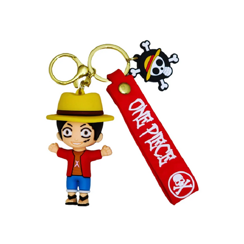 Luffy V2 Rubber Keychain