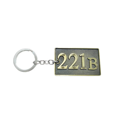 Sherlok Holmes Metal Keychain